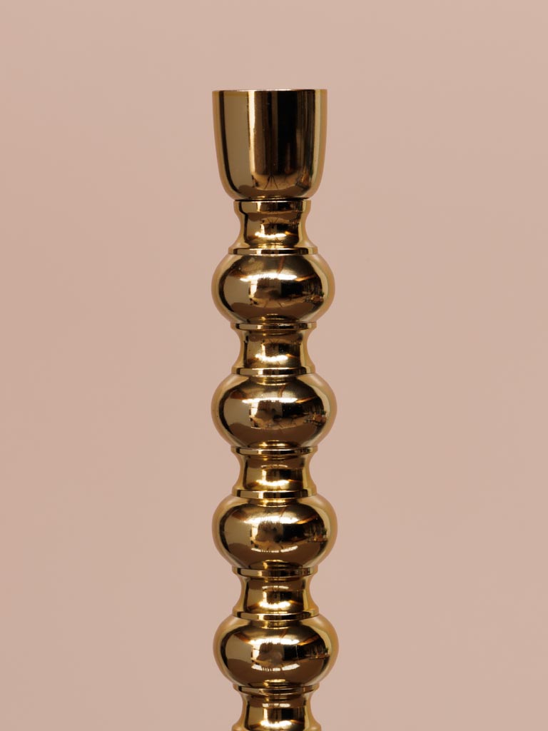 Large golden candlestick - 4