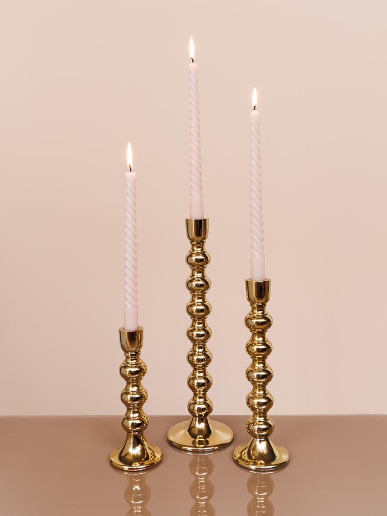 Small golden candlestick - 3