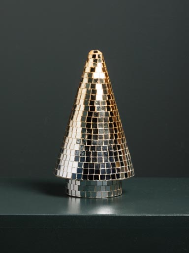 Grand sapin doré Disco
