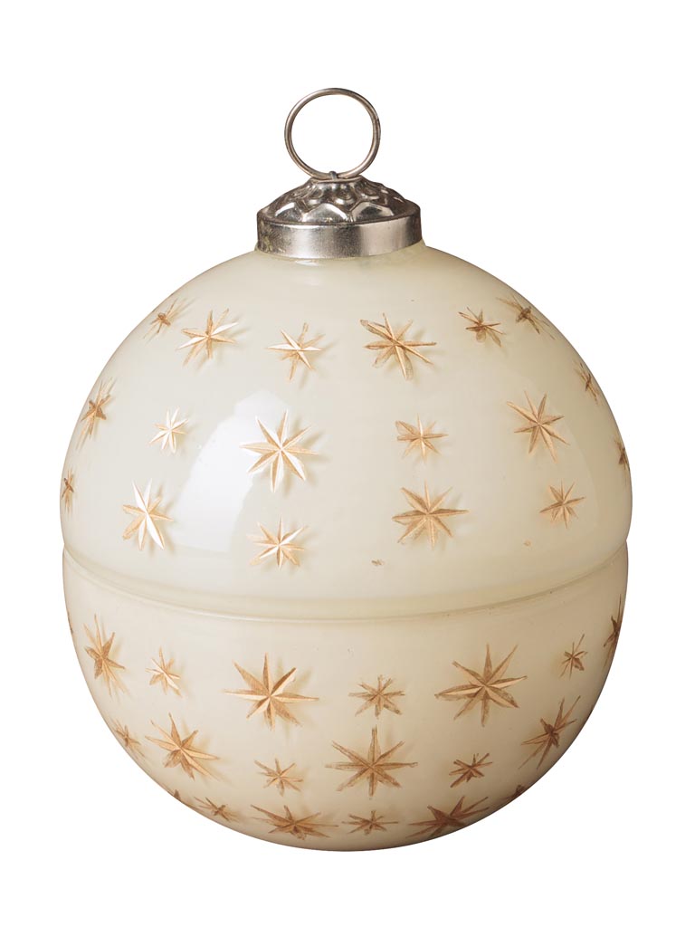 Small candle starry xmass ball - 2