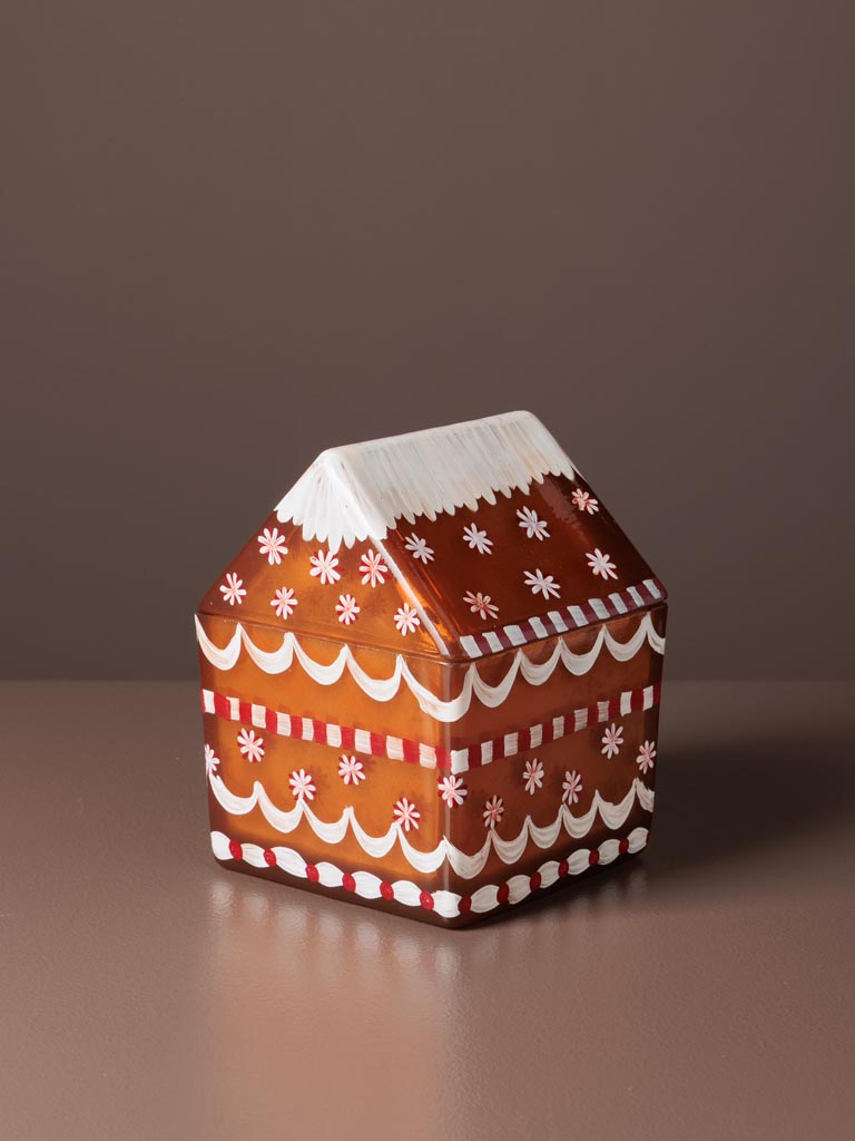 S/2 glass boxes gingerbread houses - 10