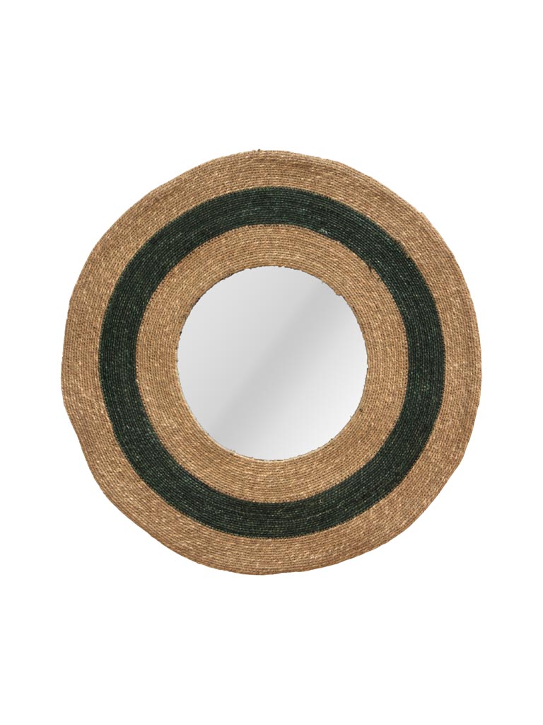 Large green mirror Reed - 2