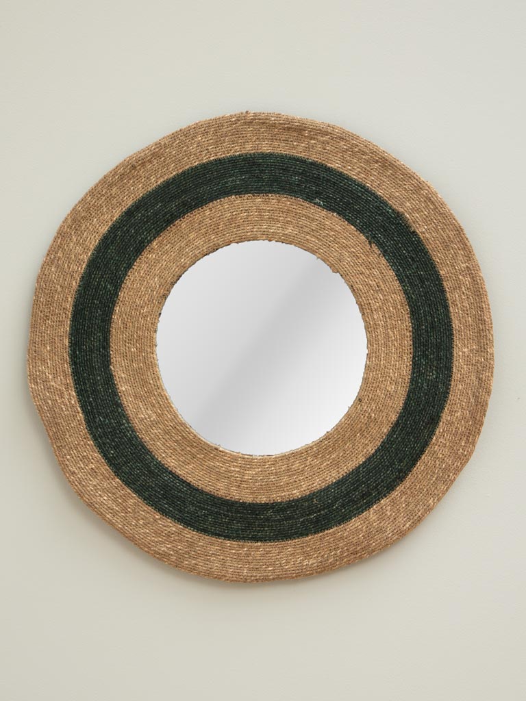 Large green mirror Reed - 1