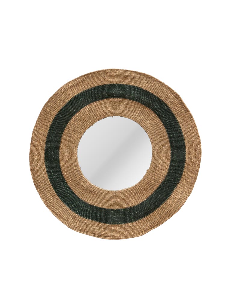 Small green mirror Reed - 2