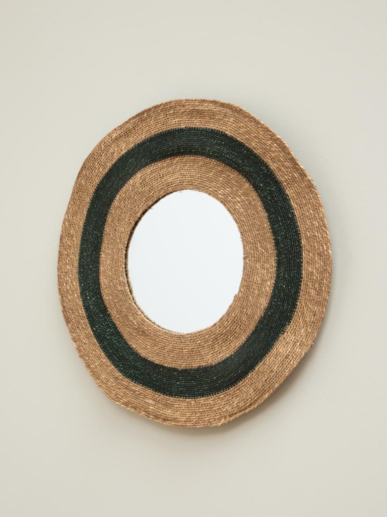 Small green mirror Reed - 3