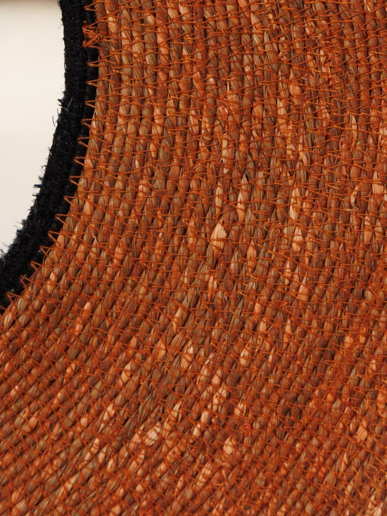 Terracotta round mirror - 3