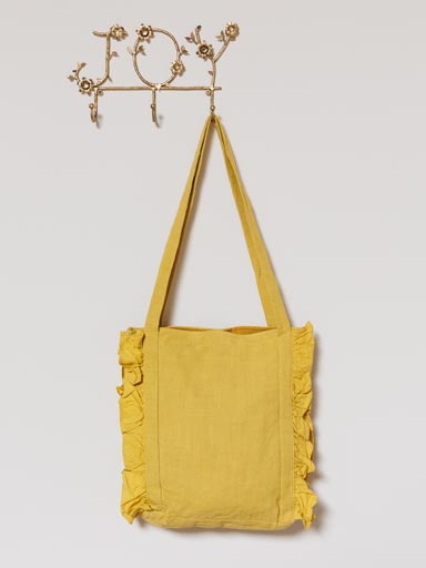 Yellow bag Lady