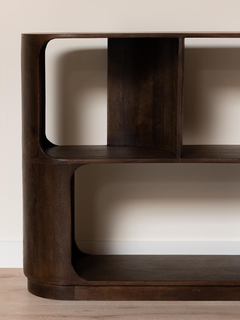 Etagère basse bords arrondis Marini - 5