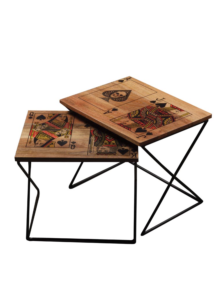 S/2 nesting tables card game - 2