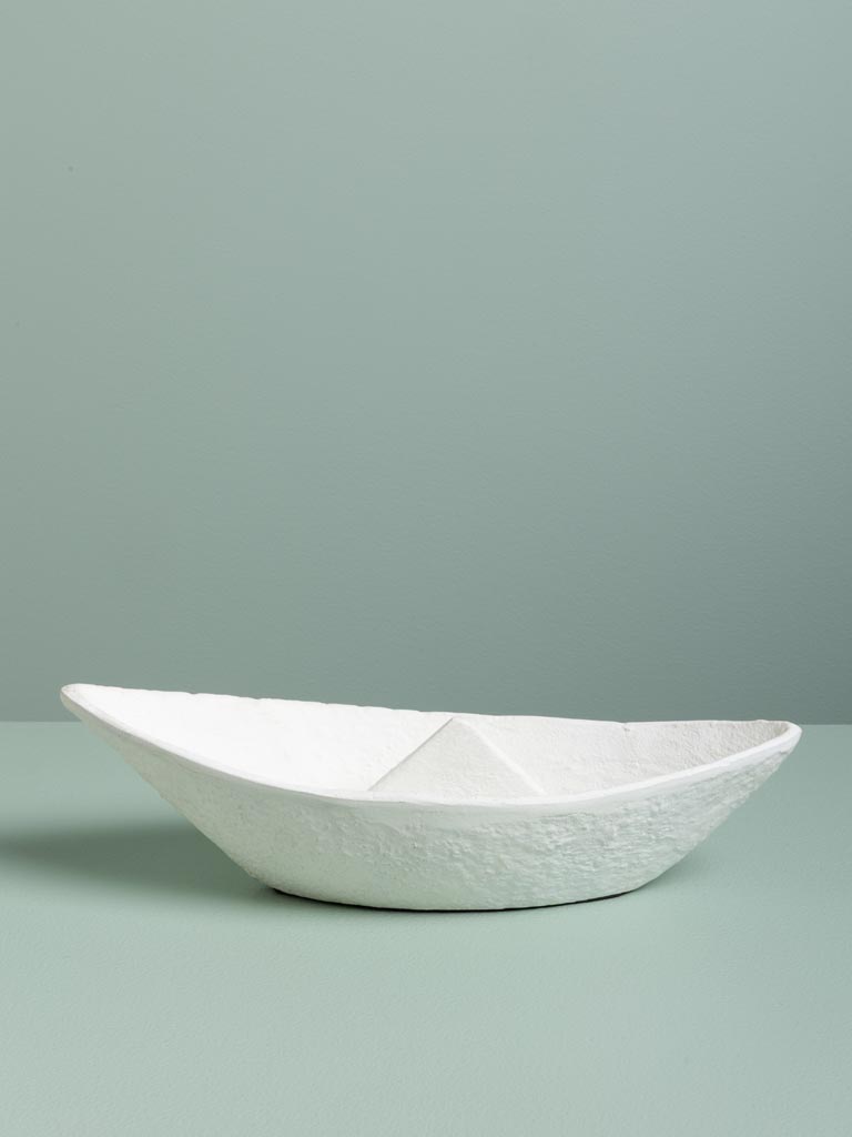 Vide poche bateau blanc - 1