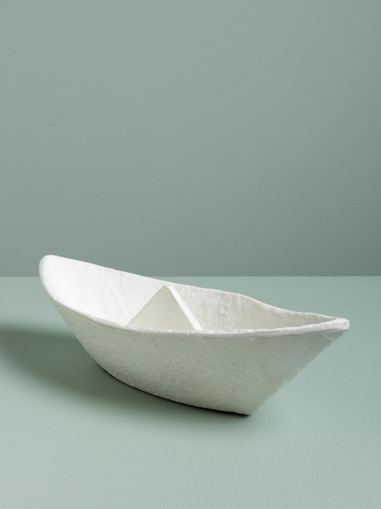 Vide poche bateau blanc - 3