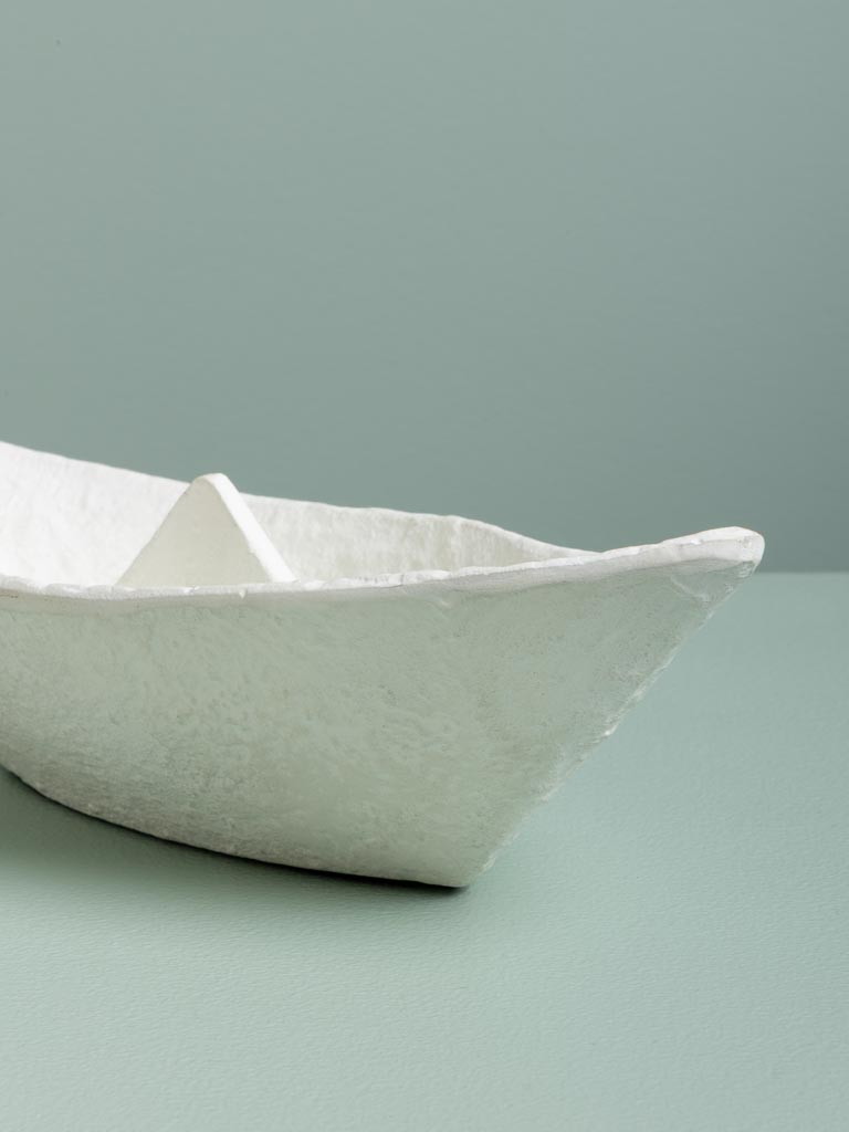Vide poche bateau blanc - 4