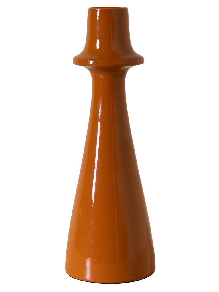 Bougeoir laqué Orange - 2