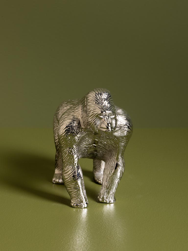 Gorille décoratif en aluminium - 3