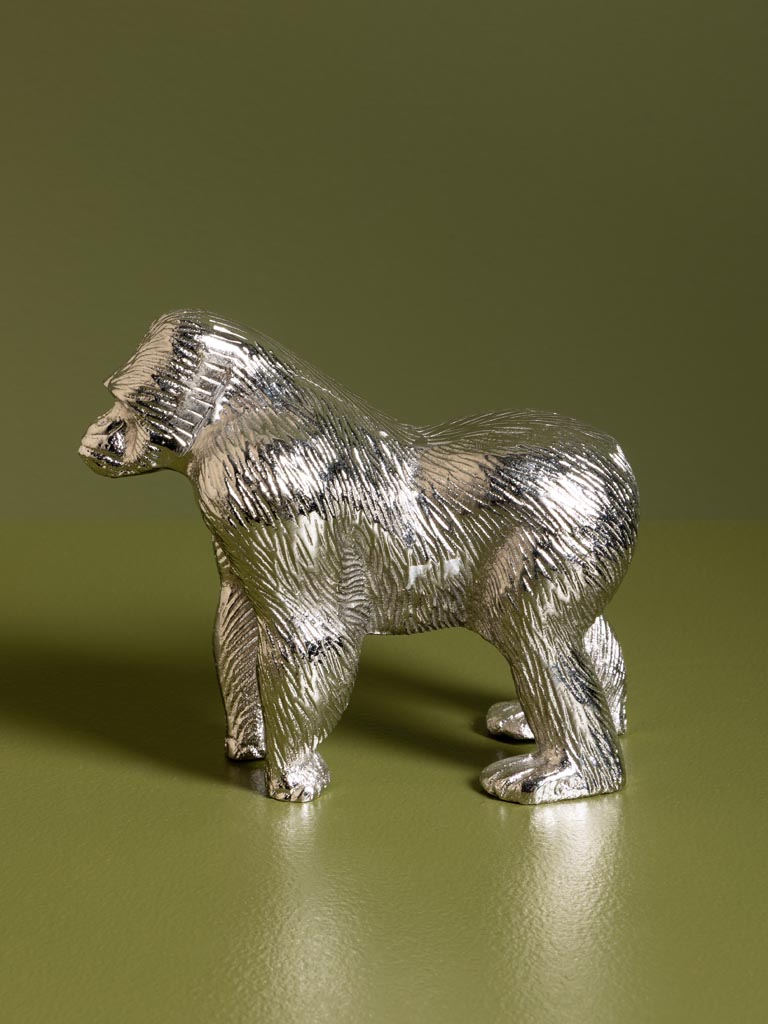 Gorille décoratif en aluminium - 5