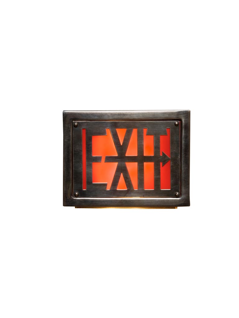 Illuminated display box Exit - 2