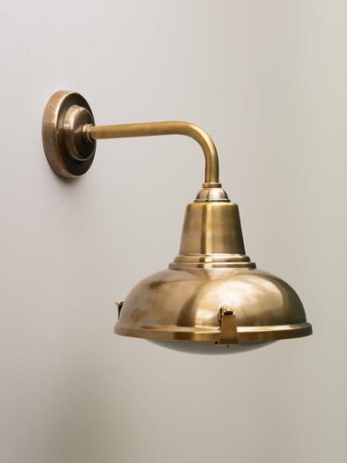 Wall sonce antique brass patina