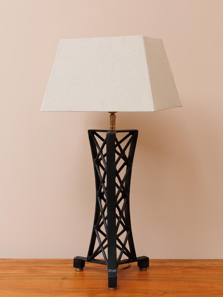 Table lamp Iron Tower (Lampshade included) - 5