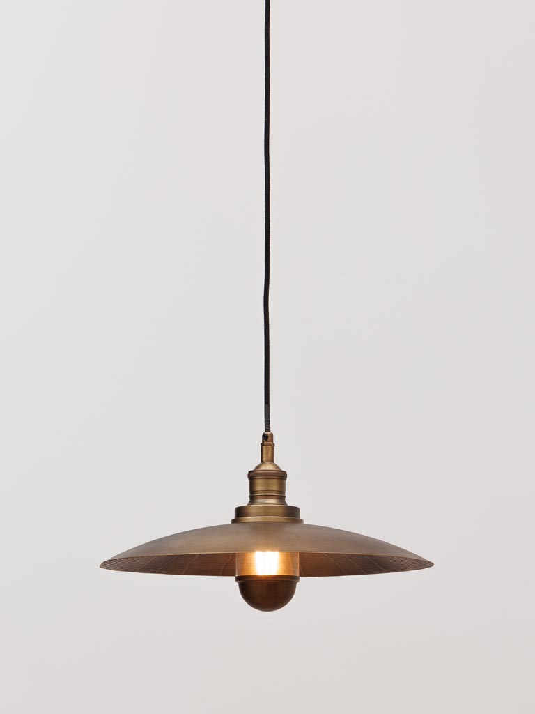 Hanging lamp engraved inside Solaria - 1