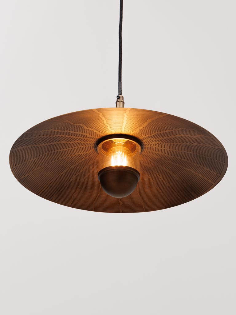 Hanging lamp engraved inside Solaria - 5