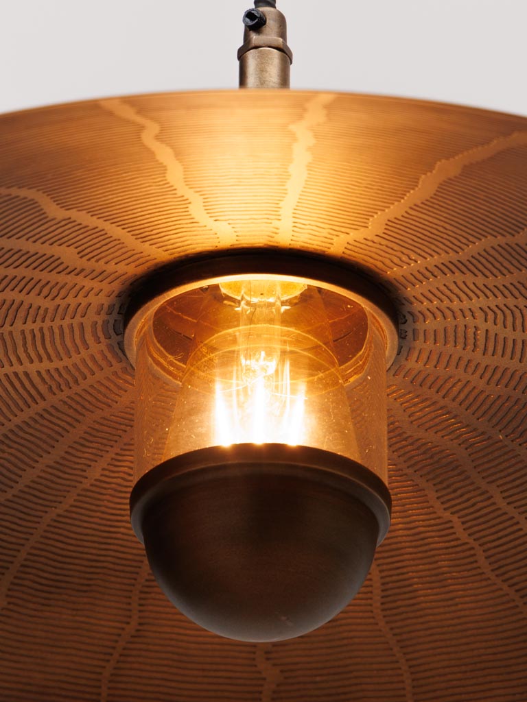 Hanging lamp engraved inside Solaria - 4