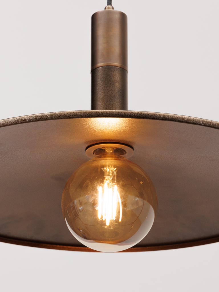 Ribbed hanging lamp Capito - 5