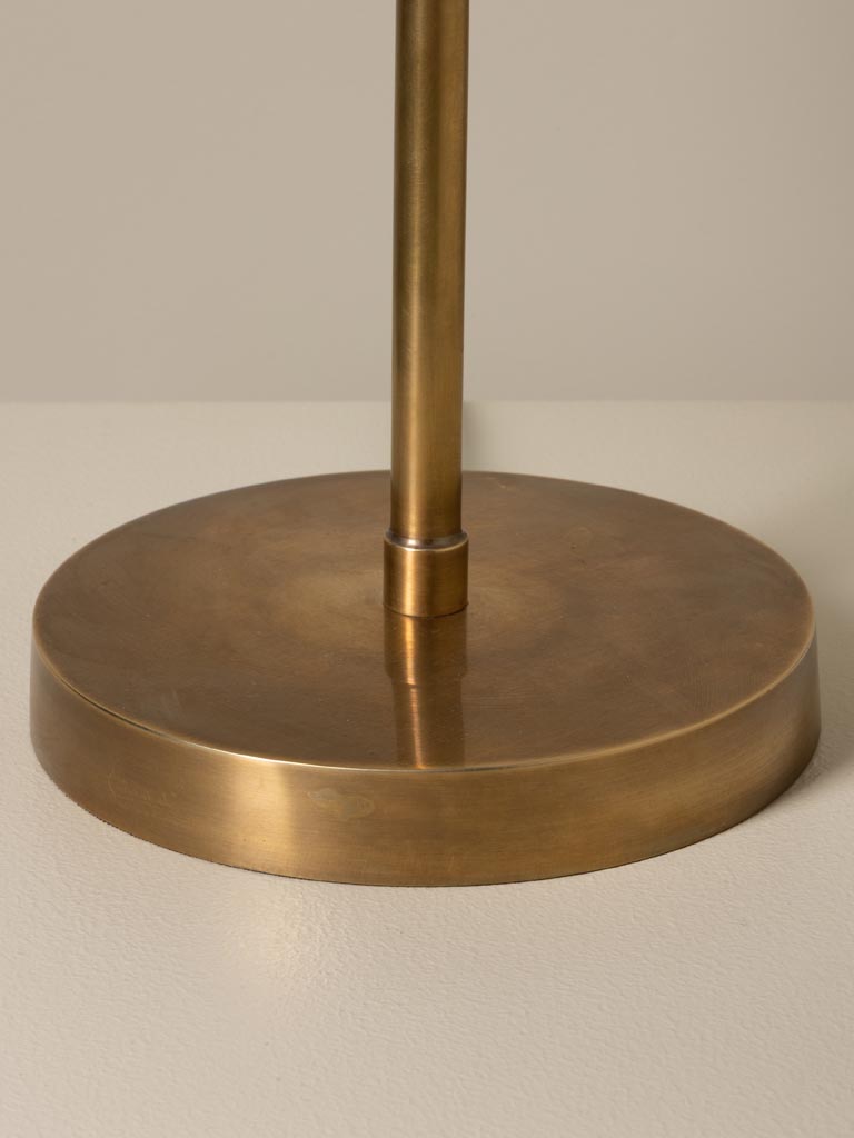Table lamp sanded glass shade Lainor - 4