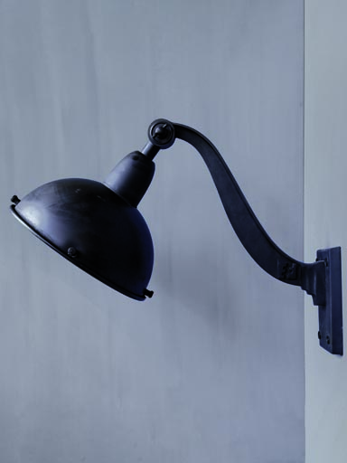 Wall lamp ant.black finish