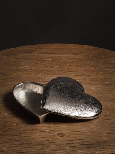 Boîte coeur en aluminium