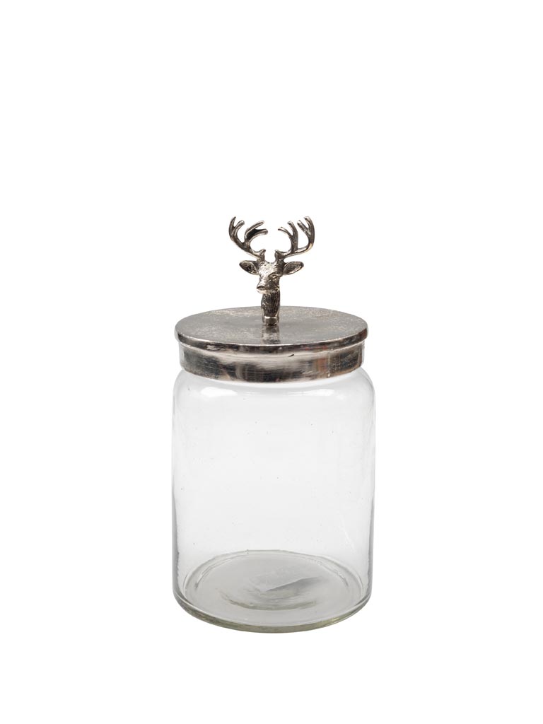 Jar with deer lid in aluminium - 2
