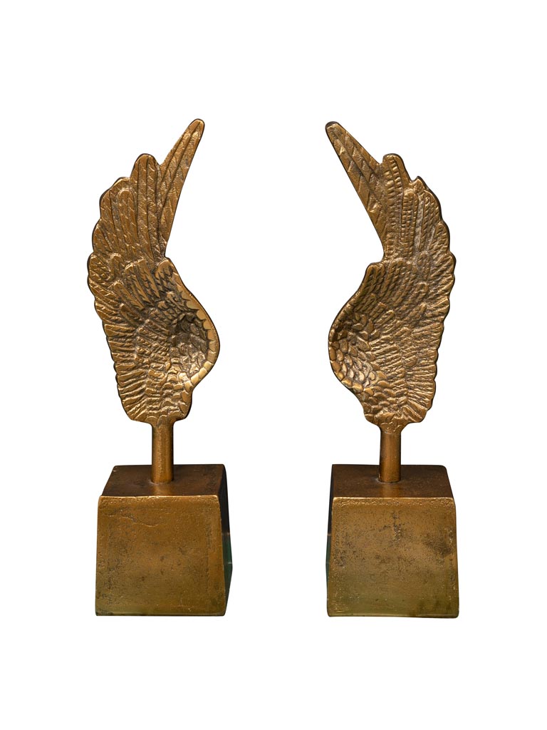 Bookends golden wings - 2