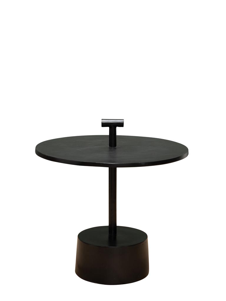 Table d'appoint noire Tikka - 2