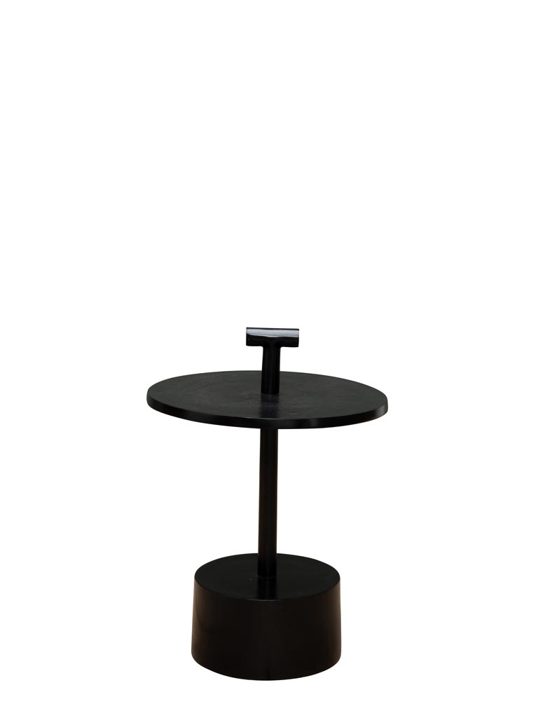 Petite table d'appoint noire Tikka - 2