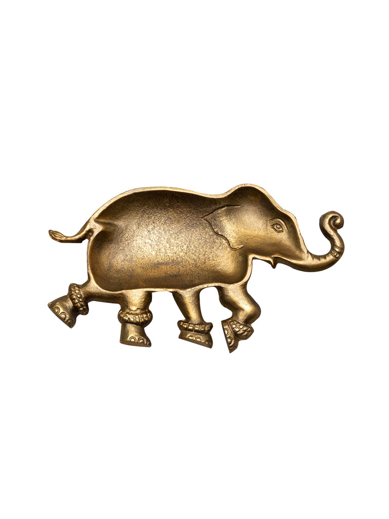 Indian elephant trinket tray - 2