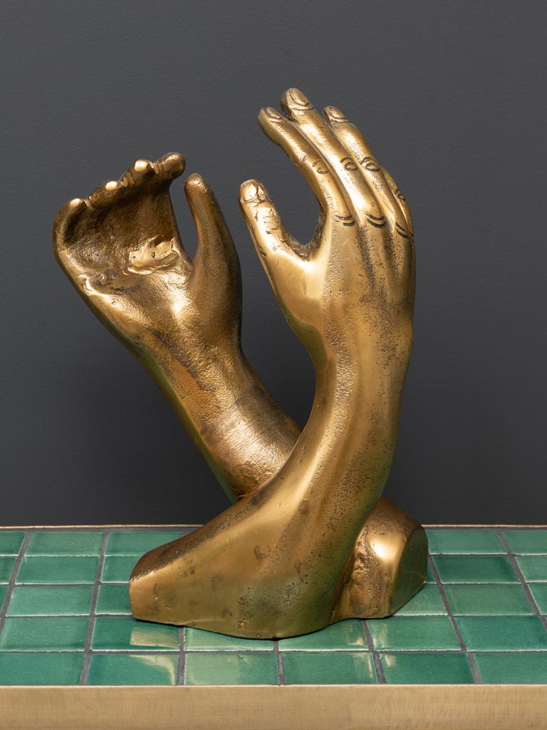 Golden hands deco Tender - 3