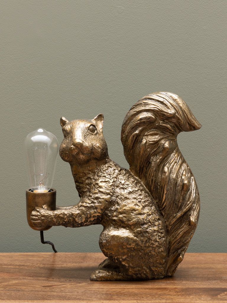 Lampe à poser écureuil géant - 1