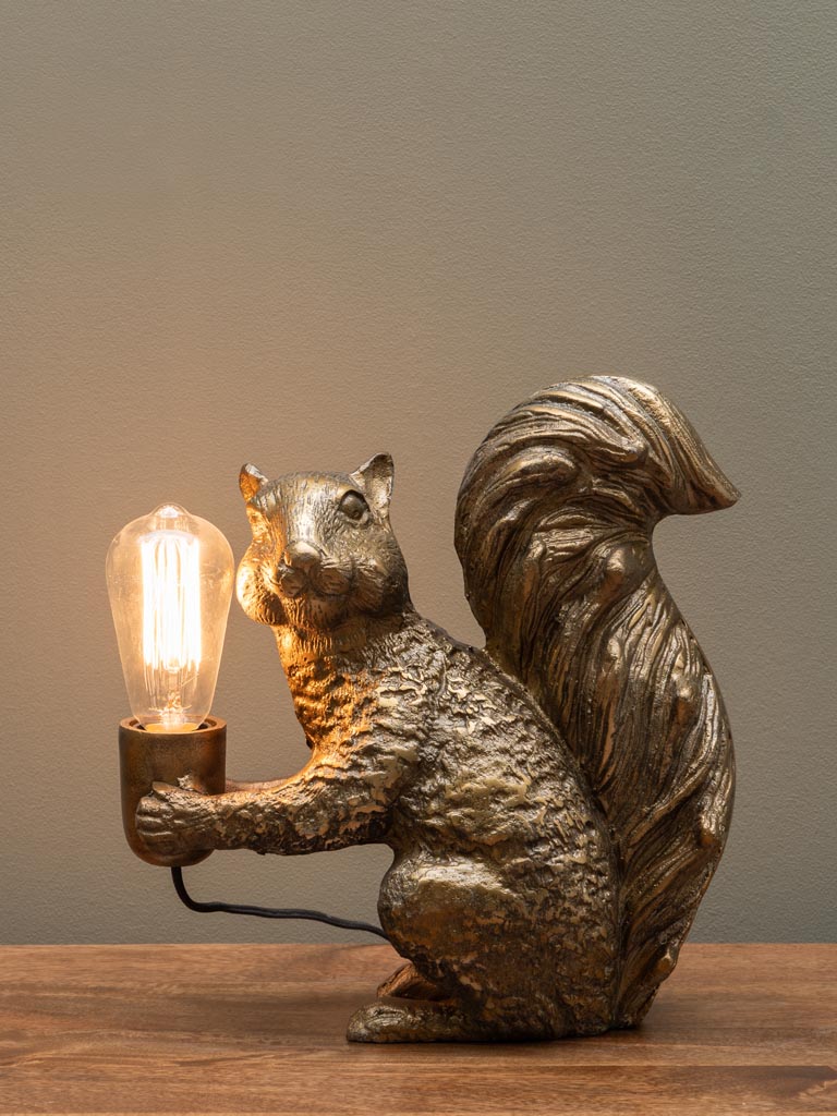 Lampe à poser écureuil géant - 3