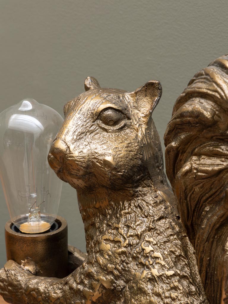 Lampe à poser écureuil géant - 5