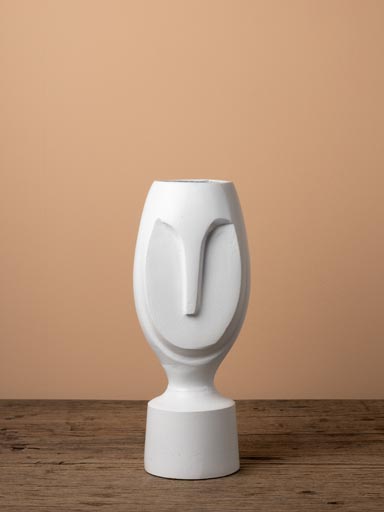 Vase Face for dry flowers