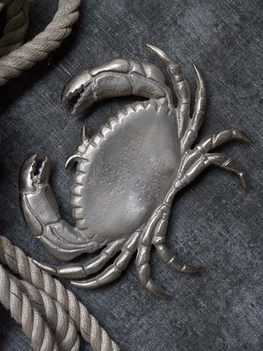 Trivet w/ crab nickle finish.