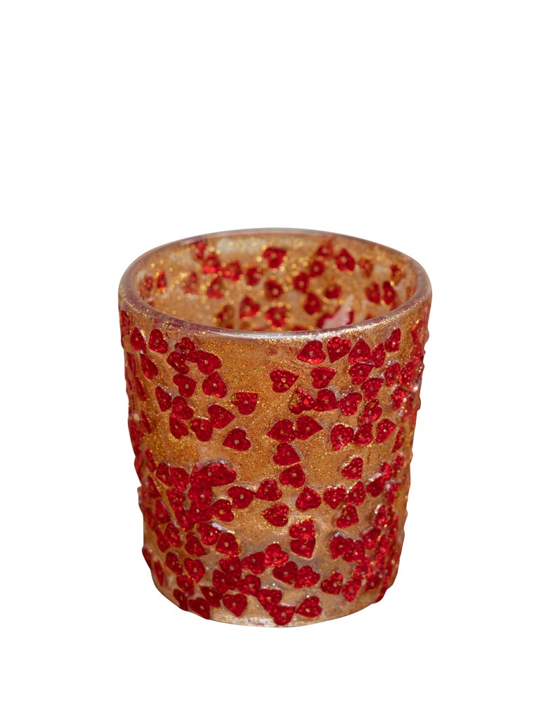 Tealight holder with hearts Amour - 2