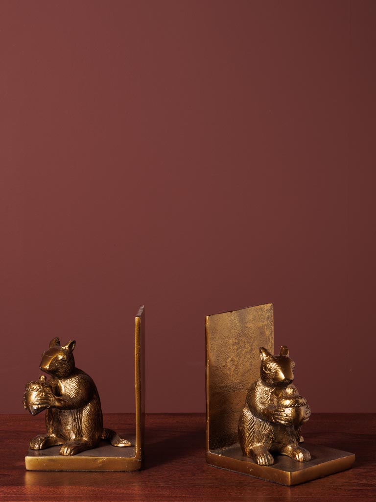 Bookends golden squirrel - 5