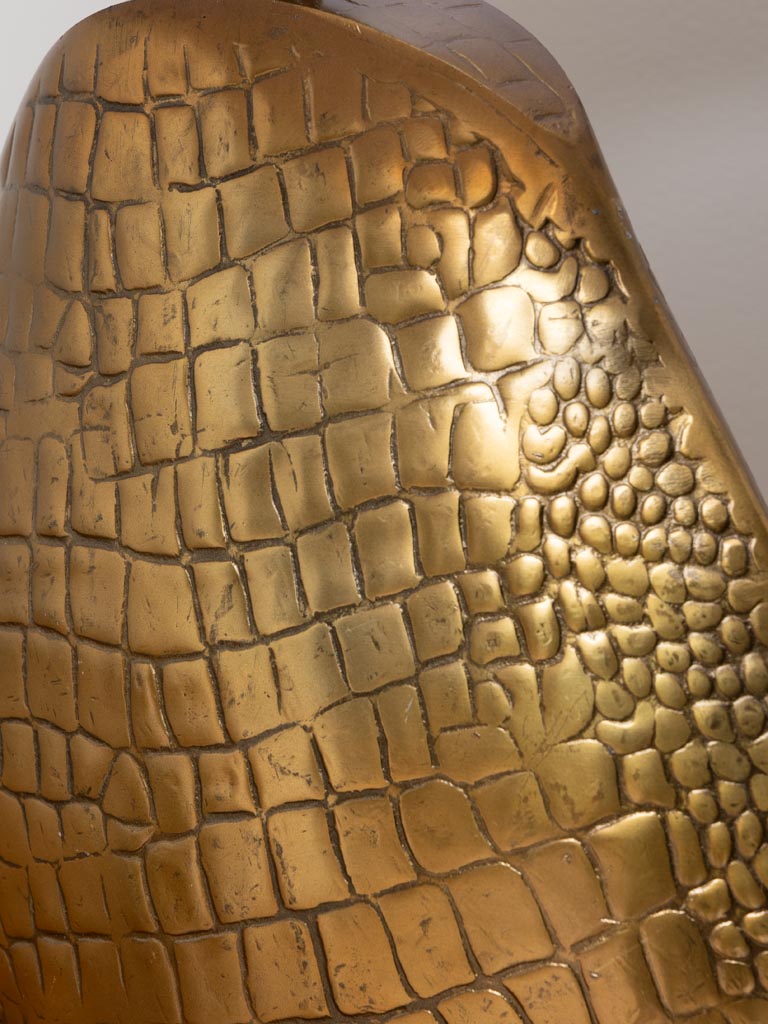 Lampe à poser dorée Croco - 4