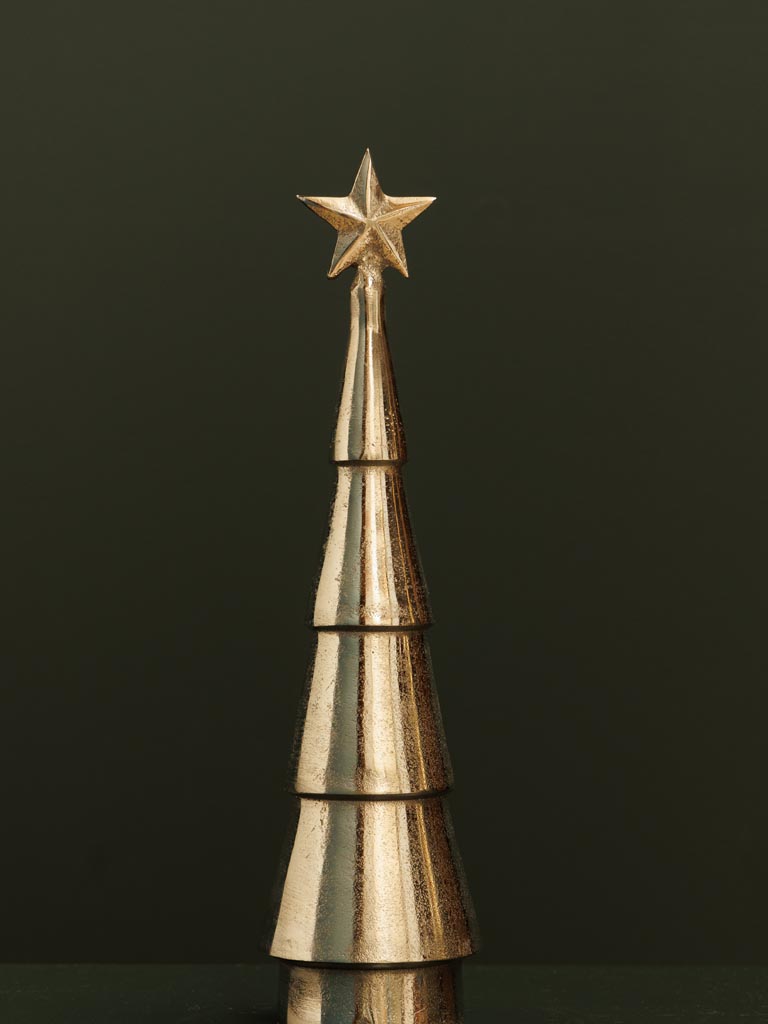 Large silver Xmas tree Sirius - 3