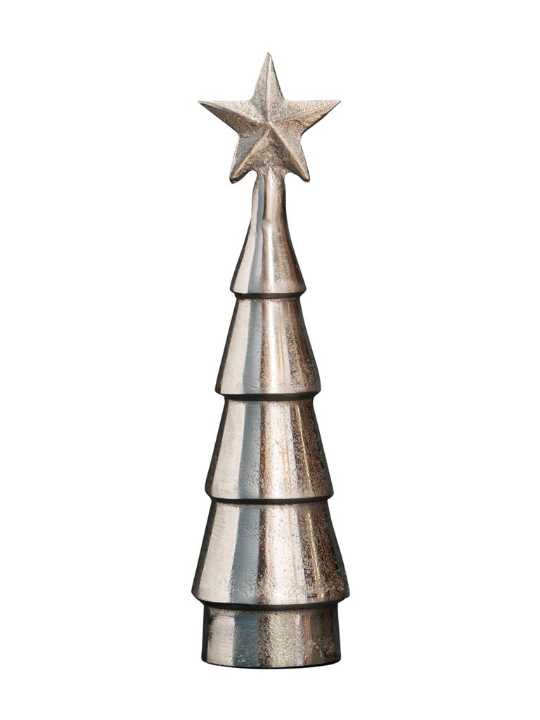 Petit sapin de Nöel argenté Sirius - 2