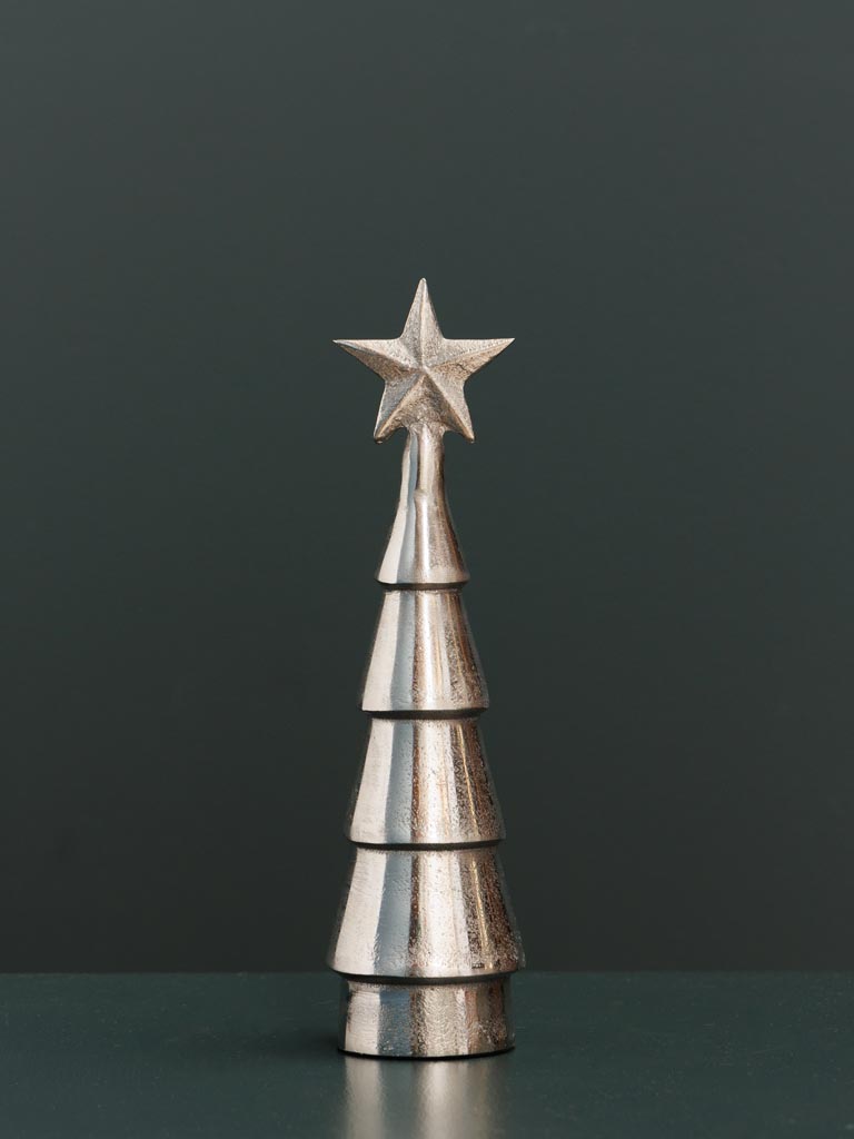 Petit sapin de Nöel argenté Sirius - 3