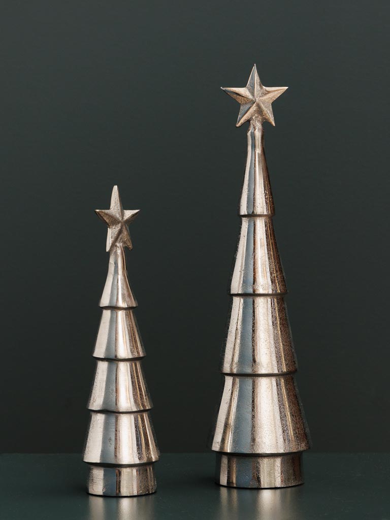 Petit sapin de Nöel argenté Sirius - 4