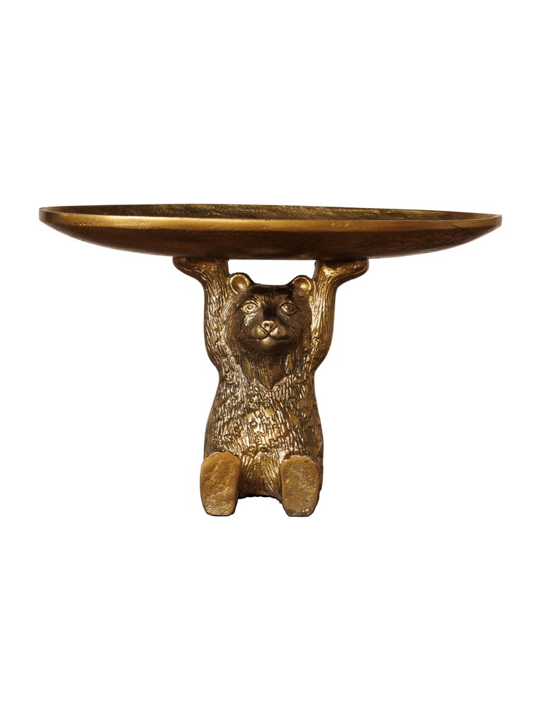 Trinket tray golden bear - 2