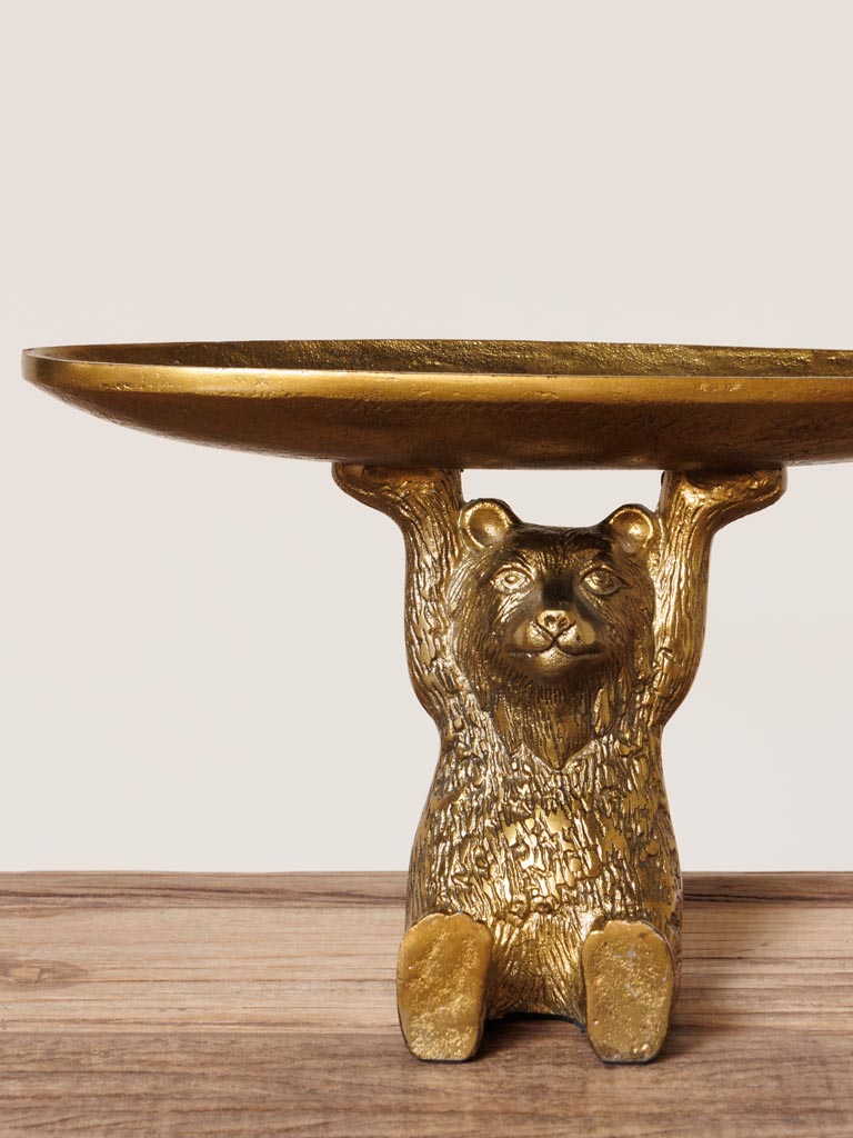 Trinket tray golden bear - 3