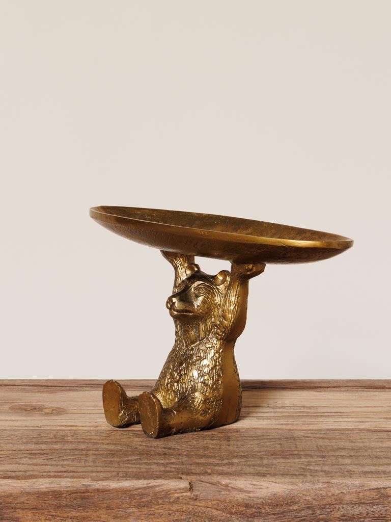 Trinket tray golden bear - 5